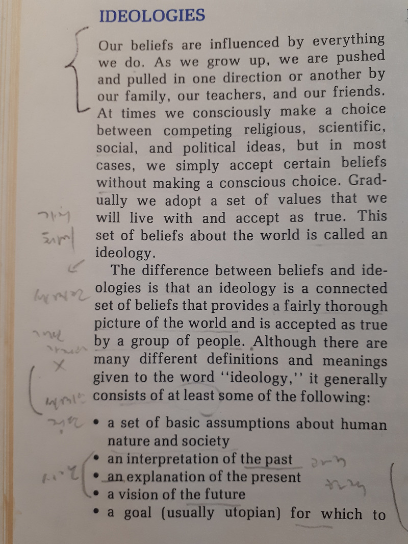 한국정치 노트 Notes on the Politics of Korea :: 이데올로기 (ideology) 개념 설명. 정치에서  이데올로기를 '악' '비상식적'이라고 사용해서는 안된다.