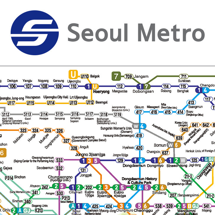 SEOUL MRT Korea Travel, Subway Map, Visit Seoul, 60% OFF