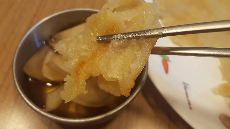 감자전 만들기 : 감자전분, 부침가루 간맞추기 어렵네요.