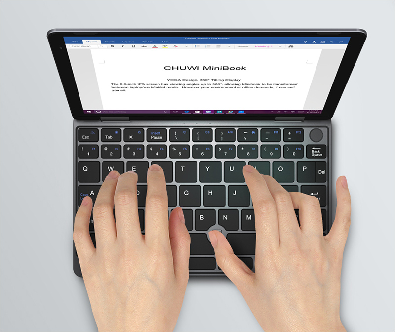 CHUWI Minibook 8インチ UMPC 2in1 ノートパソコン ビジネス - www