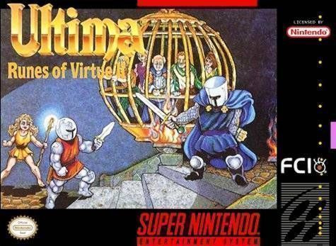 Sfc 울티마 2 마녀의 복수 Ultima 2 Runes Of Virtue ウルティマ2