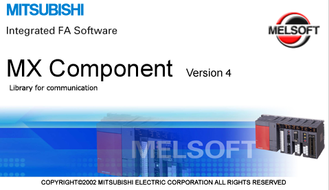 三菱電機　MX Component Version4 FA機器ドットコム / SW4DNC-ACT-J MELSOFT MX Component Version