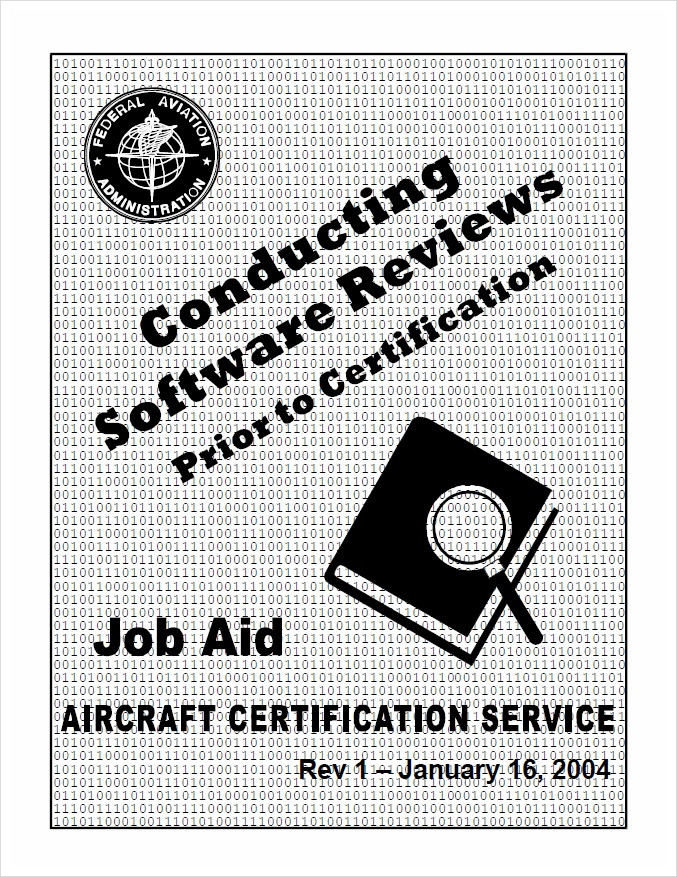 Faa Job Aid Conducting Software Reviews Prior To Certification