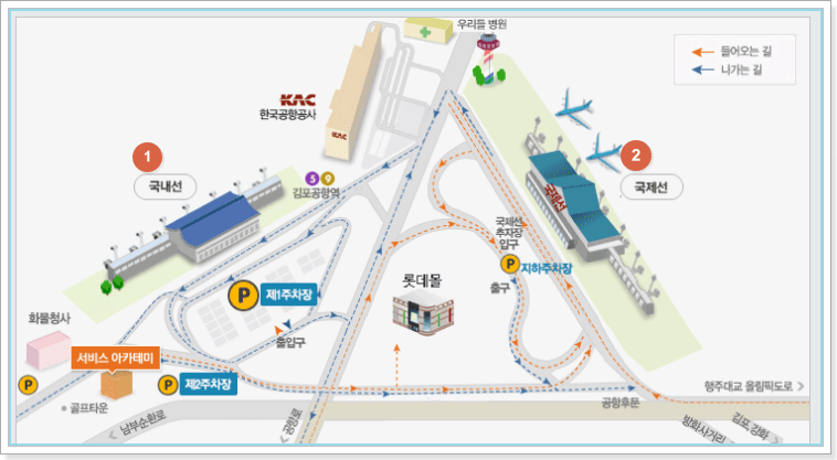 김포공항 주차요금 및 주차요금 할인(사후할인 등) 최신정리