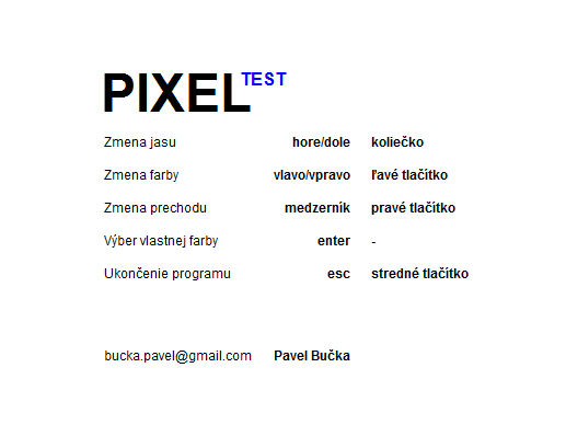 간단한 모니터 불량화소테스트 프로그램 - PixelTest