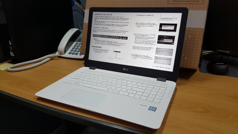 비싸서 못산 그램을 울트라PC로 달래는 중입니다.(울트라PC 15UD480 개봉기)