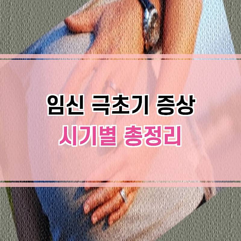 임신 극초기 증상 시기별 총정리 - 진바름뉴스