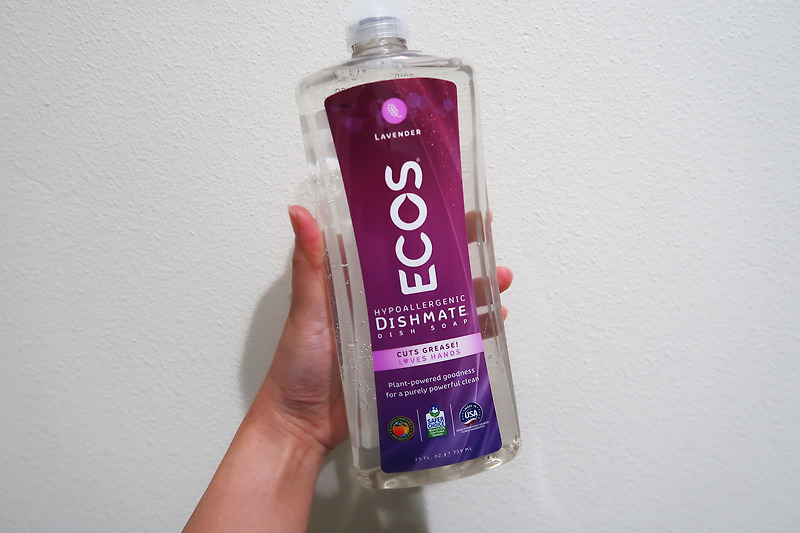 안전한 천연 세제, 에코스 (ECOS DISH SOAP)
