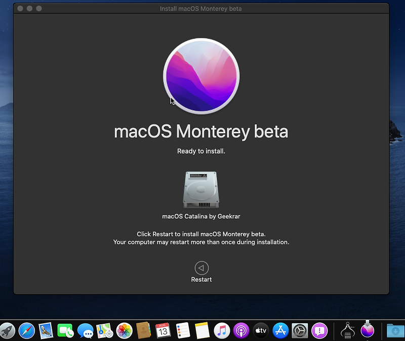 애플 앱 개발을 위한 좌충우돌 Xcode 설치 (macOS Monterey beta로 업그레이드도 함께!!! ) - 정보의 공유 사회