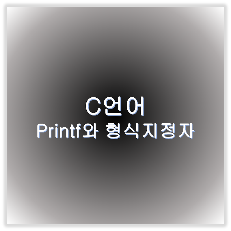 [비와이][C언어] 02 - printf와 형식 지정자