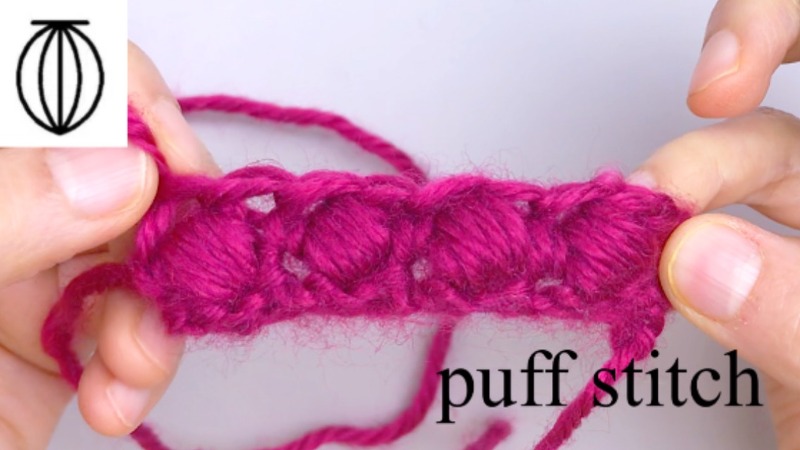 코바늘 기본 기법과 도안 기호 #3 - 이랑뜨기, 고랑뜨기, 구슬뜨기 3가지 방법 | Crochet basics tutorial