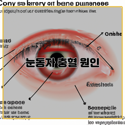 눈동자가 충혈되는 원인과 대처법