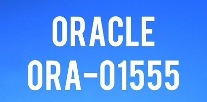 ORA-01555, oracle, 오라클, 01555, Snapshot too old