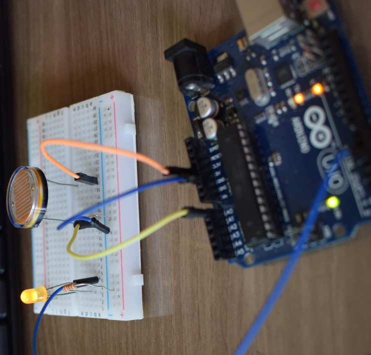(Arduino)조도센서로 읽고 LED에 표시하기 :: 아두이노 놀이터