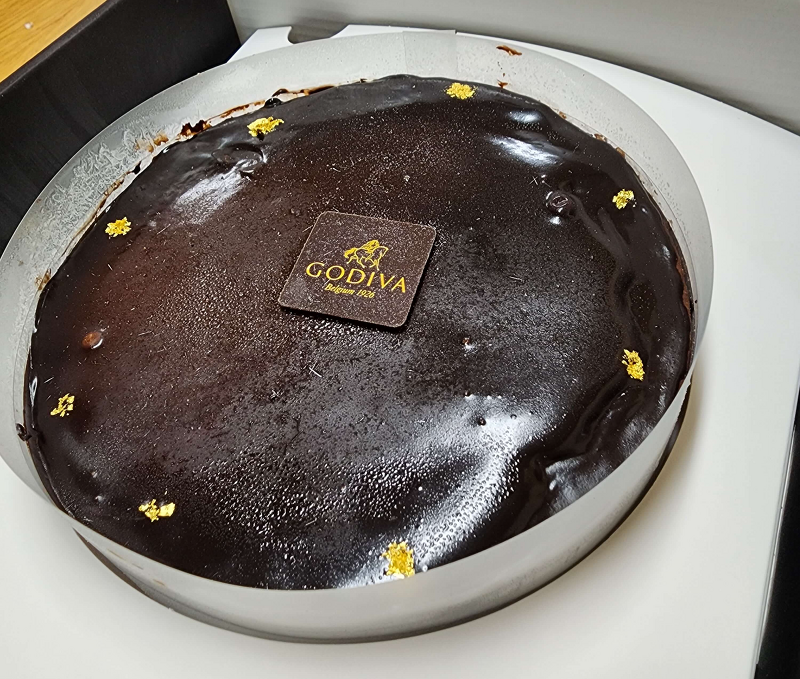 고디바 초콜릿 케이크 친구 생일 크리스마스 선물로 좋아요!