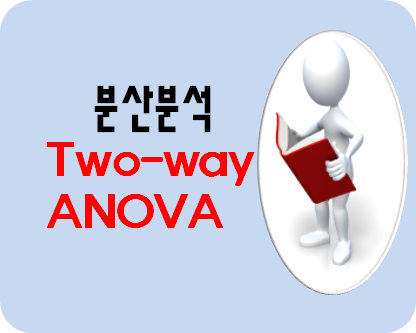 SPSS 통계분석 #9. 분산분석(ANOVA): ② 이원배치 분산분석(Two-way ANOVA)