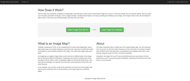 [HTML] 이미지맵 태그(map, area ) 사용 방법, 쉽게 만들어주는 사이트