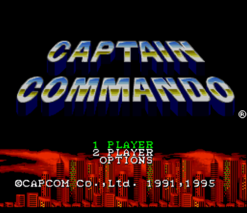 캡틴 코만도 - Captain Commando (슈퍼 패미컴 - SFC 롬파일 다운)