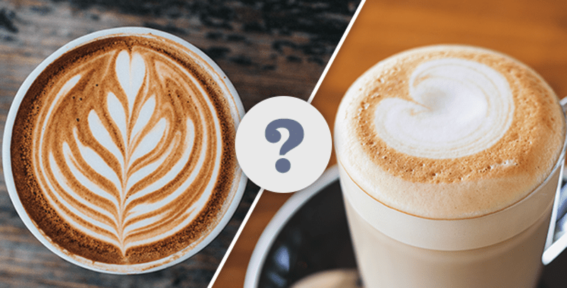커피 카푸치노 와 카페라떼의 차이점