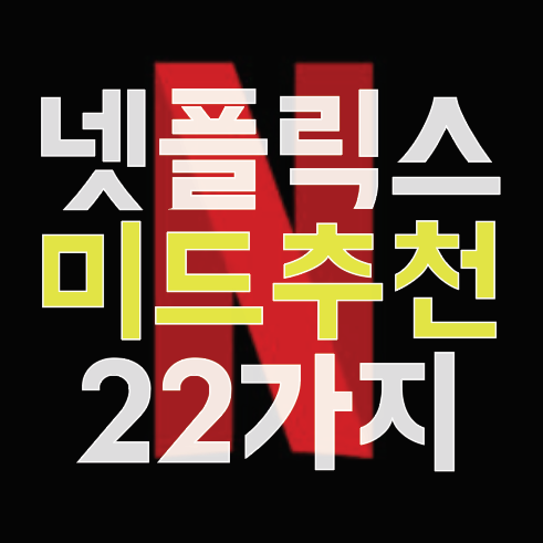 넷플릭스 미드 추천 22가지