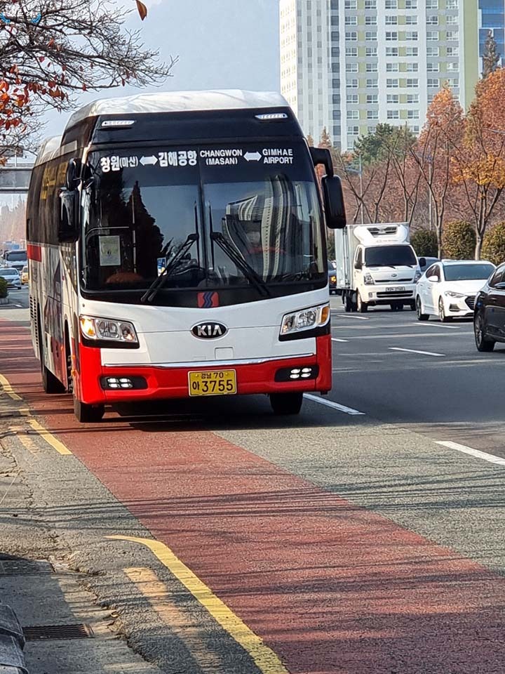 창원 시외버스터미널에서 김해공항까지 공항버스 탑승방법 및 시간표