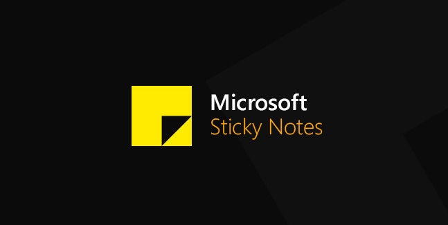 윈도우10 스티커메모 설치 - Sticky Notes