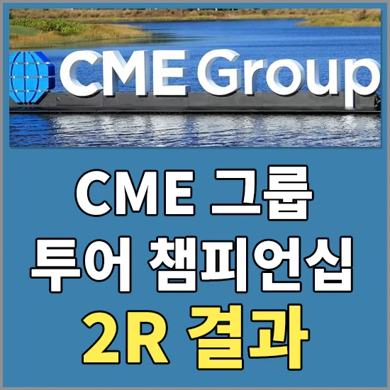 CME그룹 투어챔피언십 2라운드 경기결과 - 양희영 공동3위, 김효주 공동 10위