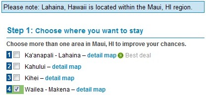 하와이] 프라이스라인 비딩 - 마우이 섬 호텔 예약 (카나팔리-라하이나, 와일레아-마케나)