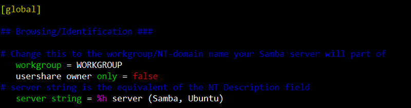 Ubuntu Samba 설정 및 Window Network Driver로 연결하기