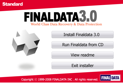 [인스톨]Finaldata 3.0 삭제된파일복구 프로그램