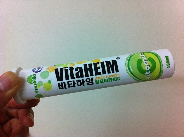 비타하임(Vitaheim) 발포비타민C - 비타민C로 나의 피로를 날리다.