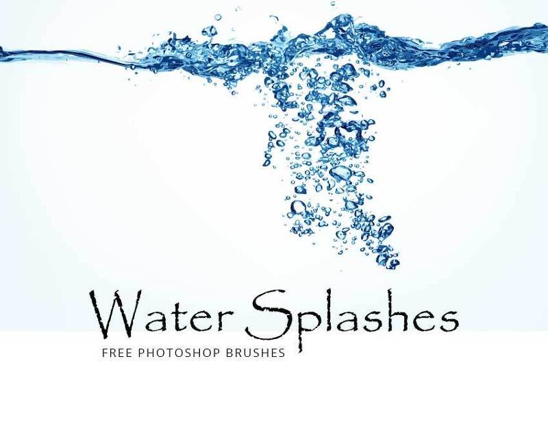 디자이너라면 욕심나는 무료 포토샵 브러쉬 모음 #4: 물 브러쉬 208 종 - 208 Free Water Photoshop Brushes :: 무료 디자인 리소스 큐레이션 블로그