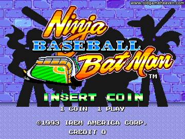 마메 게임 - 닌자 베이스볼 배트맨(Binga Baseball BatMan)