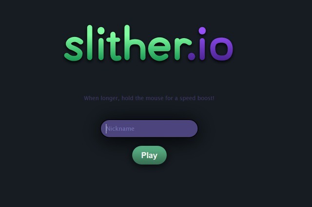 지렁이 키우기 게임하기 하는법(슬리더리오,slither.io)