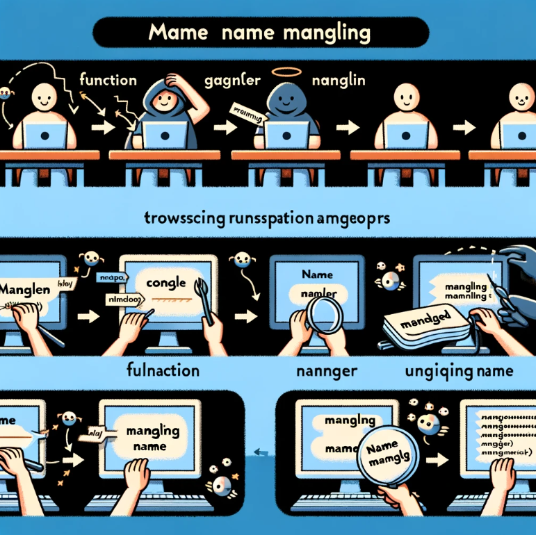 네임 맹글링(Name Mangling)의 목적과 프로그래밍 언어별 사용 특징