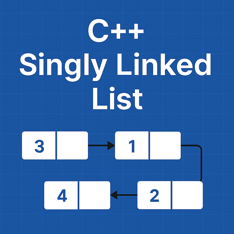 C++ Singly Linked List: 시간 복잡도, 장단점, 효율성, 대표 예시