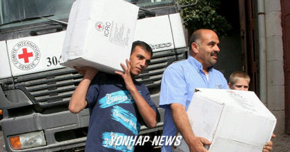 MIDEAST PALESTINIAN RED CROSS