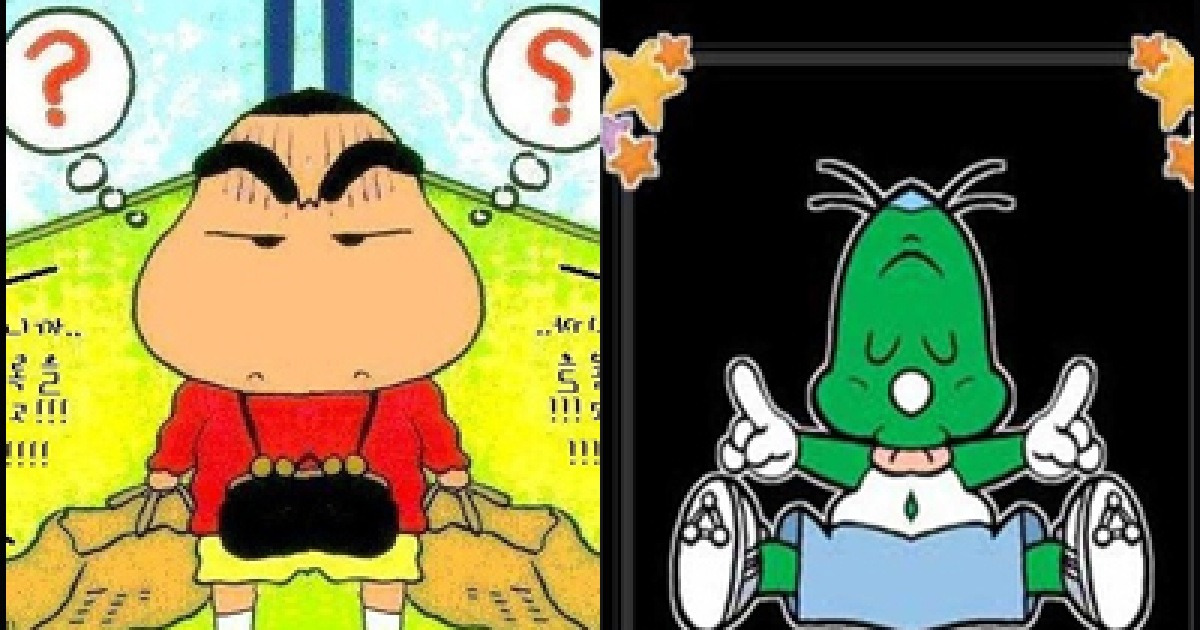 '얼굴좌우대칭놀이' 2탄, 이번엔 만화캐릭터