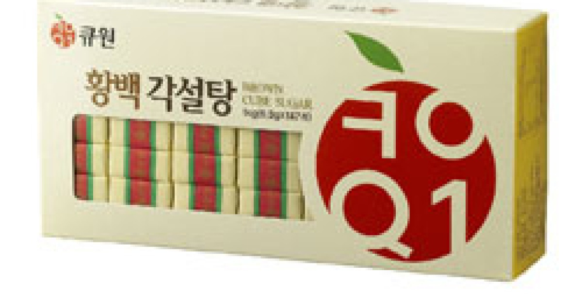 삼양사, '큐원 황백각설탕' 출시