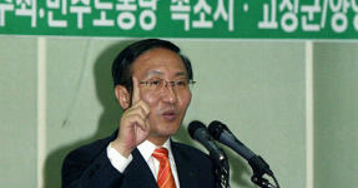 강연하는 노회찬 의원