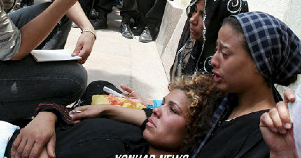 EGYPT HOMELESS PROTEST