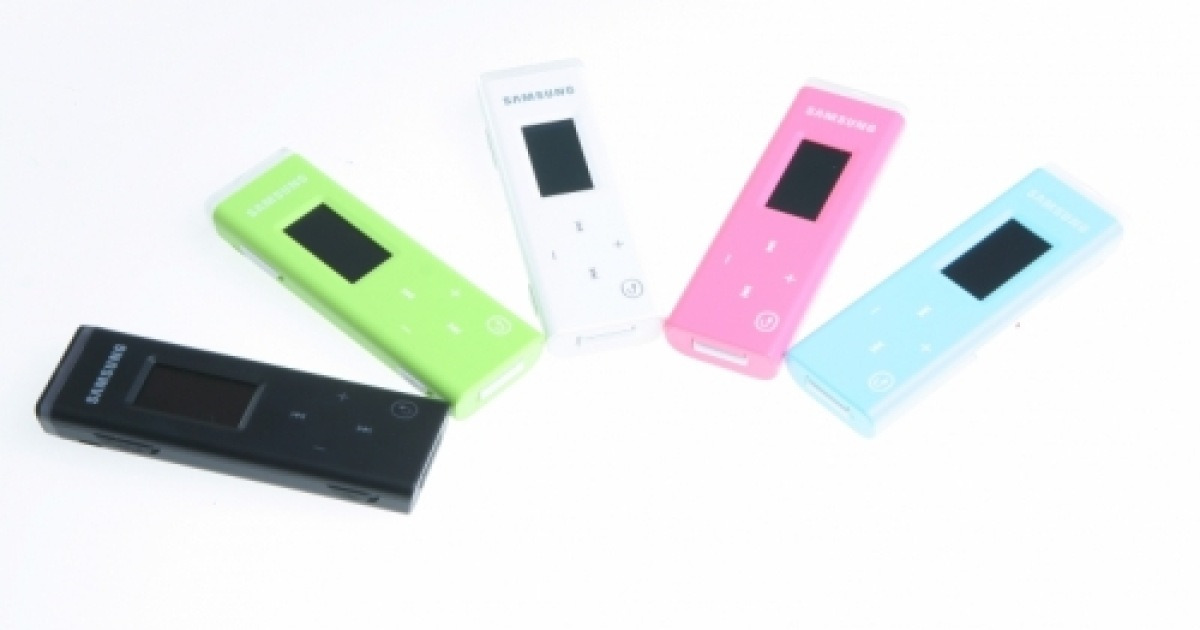 오색 빛깔 MP3 플레이어, 삼성전자 옙 YPU3