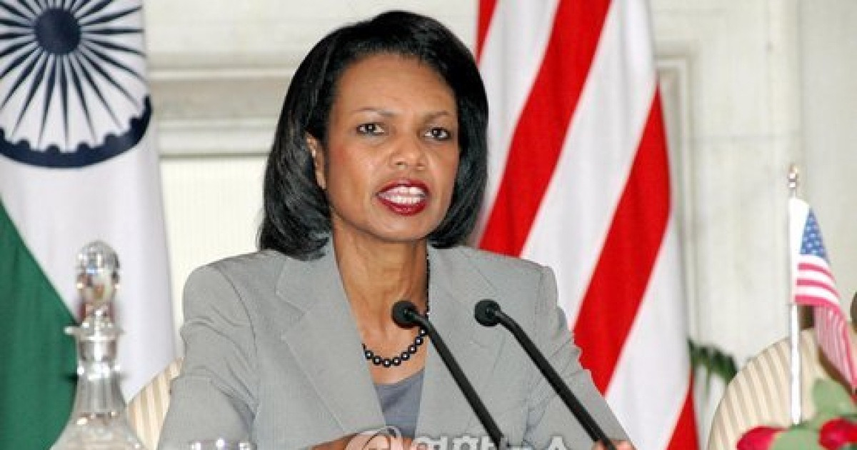 INDIA CONDOLEEZZA RICE VISIT