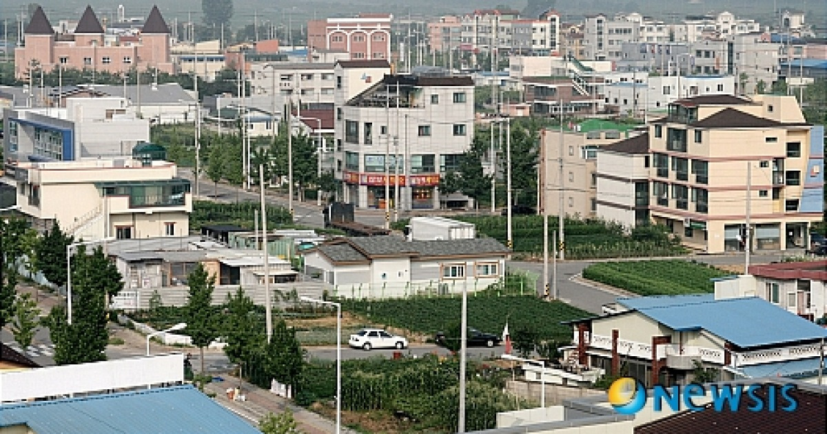 증평 토지구획정리지구 토지거래 회복세