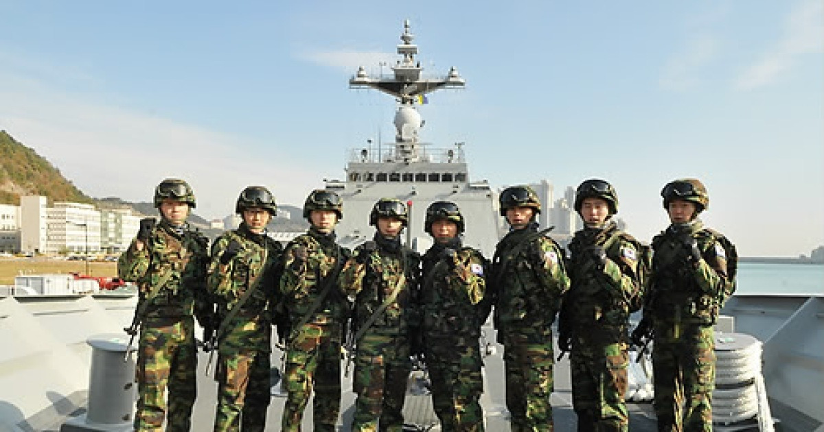 해병대 병사 청해부대 경계병력 파병