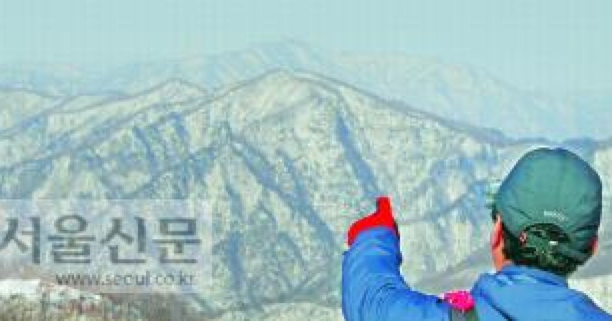 [진우석의 걷기 좋은 산길] (59) 한북정맥 광덕고개~국망봉