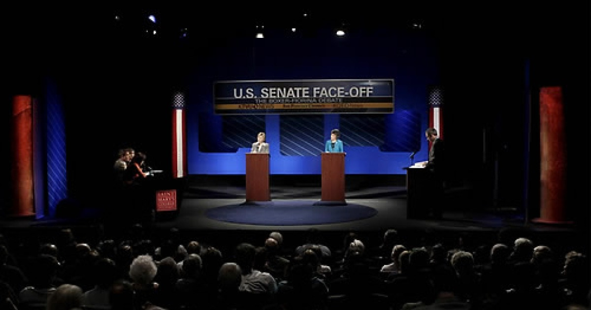 USA CALIFORNIA SENATE DEBATE