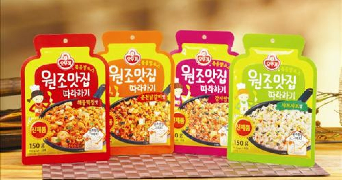 오뚜기 볶음밥소스 4종