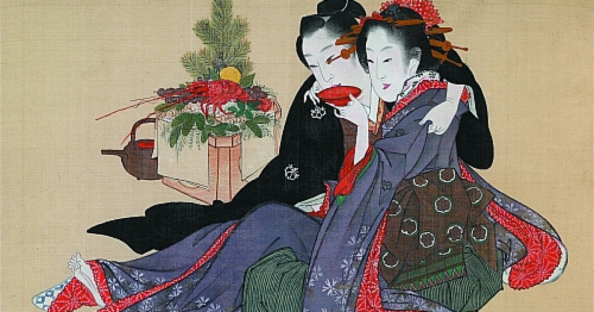 일본 춘화 '춘정제색'