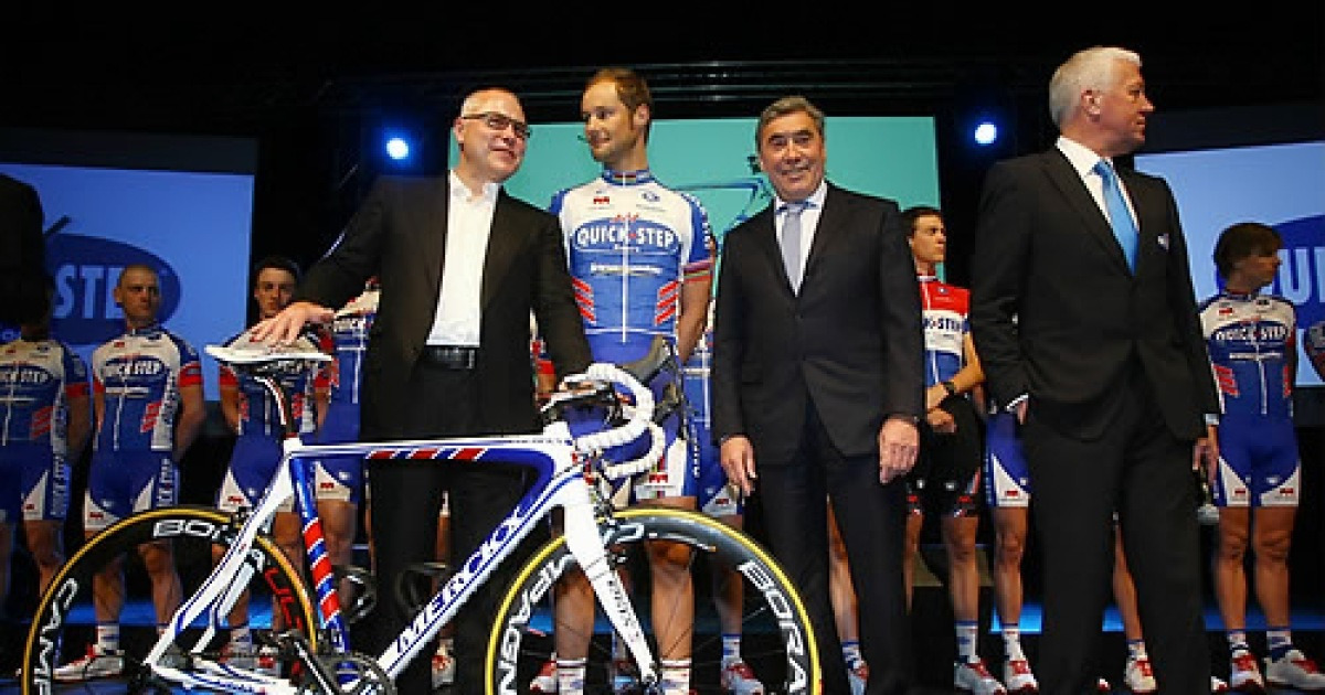BELGIUM CYCLING TEAM PRESENTATION QUICK STEP